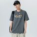 Short Summer Pure Cotton Brand Loose Half Sleeved Clothes Trendy Men's T-shirt_viptrois.com