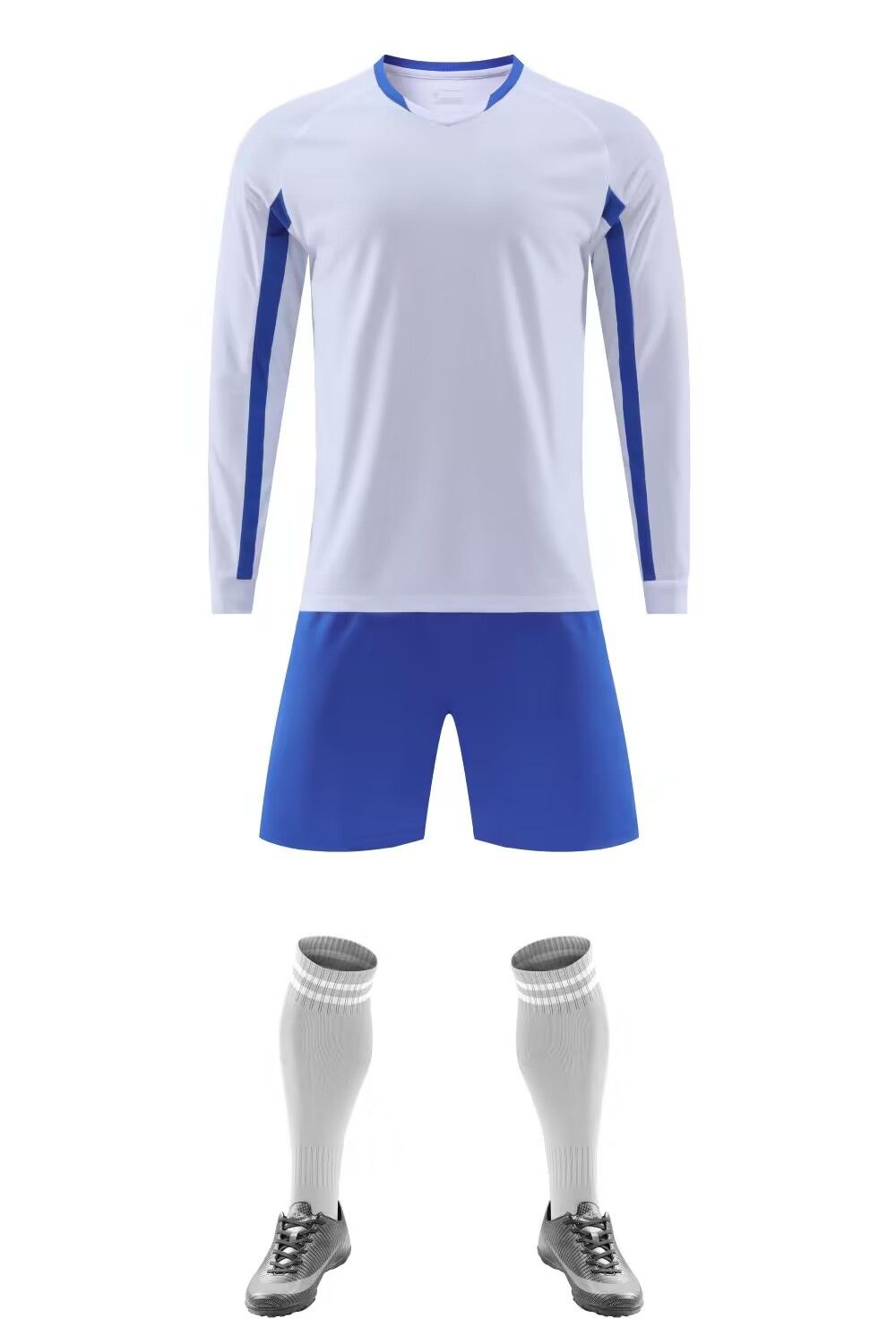 Men's Clothing adult children's football training suit long-sleeved football jersey football suit sweat-absorbent breathable men_viptrois.com
