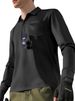 Monochrome Man- Men's Long Sleeve Loose Top Turn-Down Collar European And American Autumn New Outdoor Tactical_viptrois.com