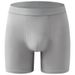 Pulse European And American Style Extra Long Men's Underwear Bamboo Fiber Sports Breathable Mid-Waist Boxer Briefs Tuem_viptrois.com