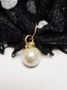 Women's Gold Steering Ring Pearl Pendant Fashion Silk Muslin Thin Neck Anti-UV Scarf Hair Bandana Bandage_viptrois.com