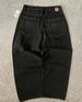 Men's Clothing New Summer Y2k Black Jeans Street Men's Retro Loose Fashion Hip Hop Pants_viptrois.com