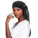 New Elastic Satin Nightcap Women's Home Long Tail Hair Care Cap Shower Cap Beauty Salon Hat_viptrois.com