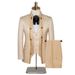 Men's Clothing Wedding Suit Groomsmen Three Piece Suit_viptrois.com