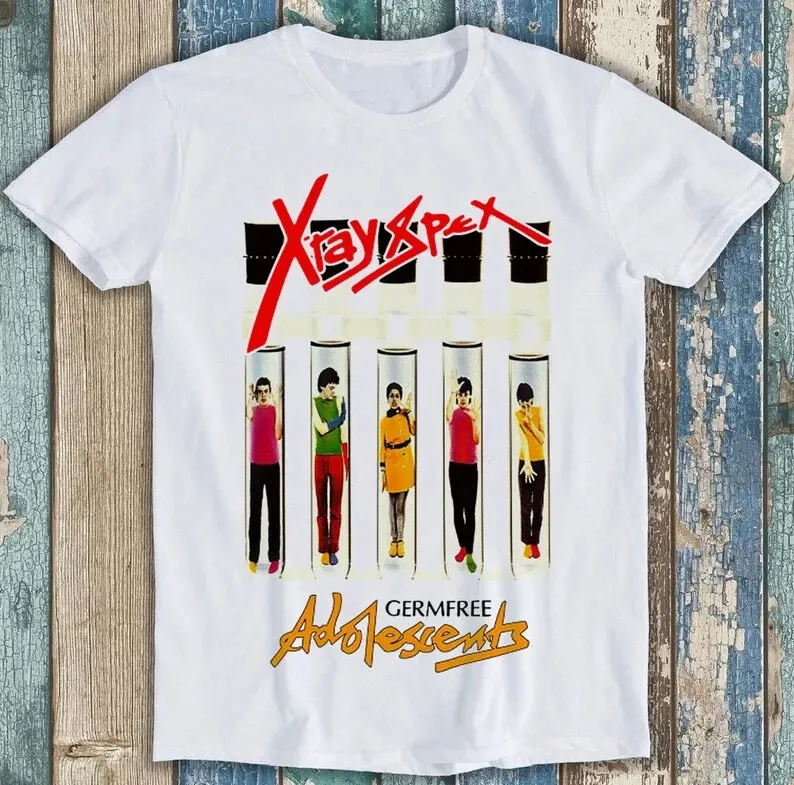 Germfree Adolescents X Ray Spex Rock Music Best Seller Gift Tee T Shirt Mens Womens Tees Top M1649_viptrois.com