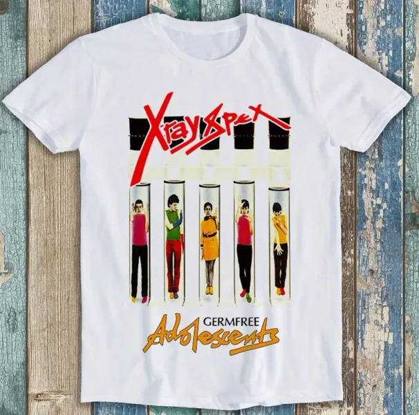 Germfree Adolescents X Ray Spex Rock Music Best Seller Gift Tee T Shirt Mens Womens Tees Top M1649_viptrois.com