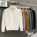 Men's Clothing Autumn And Winter Turtleneck Sweater Loose Warm Sweater Thick Bottoming Sweater_viptrois.com