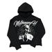 Foreign Trade American Street Style Gothic Hip-Hop Sweatshirt Star Print Hoodie Unisex_viptrois.com