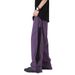 Men's Clothing Casual Trousers Branch Embroidery Design Straight Drape Youth Trousers_viptrois.com
