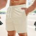 2025 New Style Simple And Casual Men's Shorts, Quick-drying Corduroy Sports Shorts For Men_viptrois.com