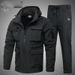 Men's Waterproof Fleece-Lined Softshell Jacket & Pants Set – Winter Outdoor Workwear & Hiking Gear | Windproof & Durable | Multi-Color Options_viptrois.com