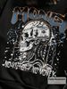 Men's Gothic Skull Print Hoodie With Detachable Faux Fur Hood Lining, Streetwear Pullover For Cold Weather_viptrois.com