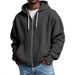 Men's Hooded Zipper 3D Printed Men's Double Hood Sweater_viptrois.com