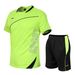 Men's Clothing Sports Suit Men's Summer Fitness Short Sleeved T Shirt Quick Drying Clothes Running Loose Casual Sportswear Large Size 1701_viptrois.com