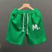Men's Clothing Summer Casual Sports Pants Trendy Mid-Length Loose Large Fit New Style_viptrois.com