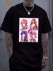 Literature Girls Unisex T-Shirt Men & Women, DDLC Plus, Just Monica, Horror Designer Clothes Graphic Homme Top For Everyday Wear Casual Streetwear_viptrois.com