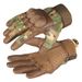 Tactical gloves Outdoor riding sunscreen gloves Rubber protection anti-slip wear resistant five-finger touch screen CS combat tactical gloves_viptrois.com