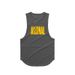 Summer Muscle Bodybuilding Quick Drying Vest Men's Sleeveless T-Shirt Crew Neck Fitness Training Suit Running Sports Bottom Shirt_viptrois.com