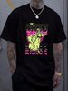 The Warning Band Error T-Shirt Unisex Rock Band Tee Fashion Homme Comfortable Summer Casual Slightly Soft Designer Clothes Versatile Graphic_viptrois.com