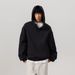 Autumn And Winter Casual Jacket Loose Niche Button High Neck Hooded Sweatshirt_viptrois.com