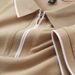 Men's Clothing Half Zipper Polo Shirt Short Sleeved T Shirt Lapel Summer Casual Half Sleeved Collar Top Clothes_viptrois.com
