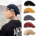 Street Style Reversible Duckbill Korean Version Women's Beret Hat Summer Autumn Versatile Hip Hop Forward Cap Men's_viptrois.com