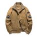 Men's Clothing Wholesale Winter Jacket Men's Cotton Plus Velvet Thick Casual Coat Men's MA1 Workwear Flight Air Force Uniform_viptrois.com