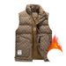 Men's Clothing Winter New Vest Men's Korean Style Thickened Stand Collar Vest Youth Jacket Vest Coat Men_viptrois.com