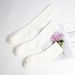 jk Calf Socks, Women's Cotton Long Socks, Black Slimming College Style High Socks_viptrois.com