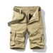 New Summer Men's Trendy Multi-pocket Work Pants In Lightweight Style For Casual And Fashionable Wear_viptrois.com