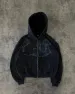 Man Hoodie Y2k Goth Men Hip Hop Streetwear Haruku Gothic Pattern Zip Up 90s Graphic Sweatshirt Japanese Anime_viptrois.com