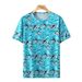 Men's Clothing Plus Size Short Sleeved T Shirt Men's Summer Thin New Fat Man Trendy Printing Loose T Shirt Men's Half Sleeve_viptrois.com