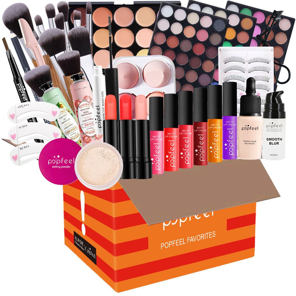 Makeup Sets Cosmetic Set Full Set Of Makeup Set Gift Box Beginner Female Student Beginners A Complete Set Of Concealer_viptrois.com