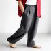 Men's Clothing Loose Linen Pleated High Waist Jogging Pants Breathable Everyday Casual Pants_viptrois.com