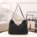Women's Bags Small Bags Embossed Armpit Bag New Ladies Fashion Casual Handbag Shoulder Bag_viptrois.com