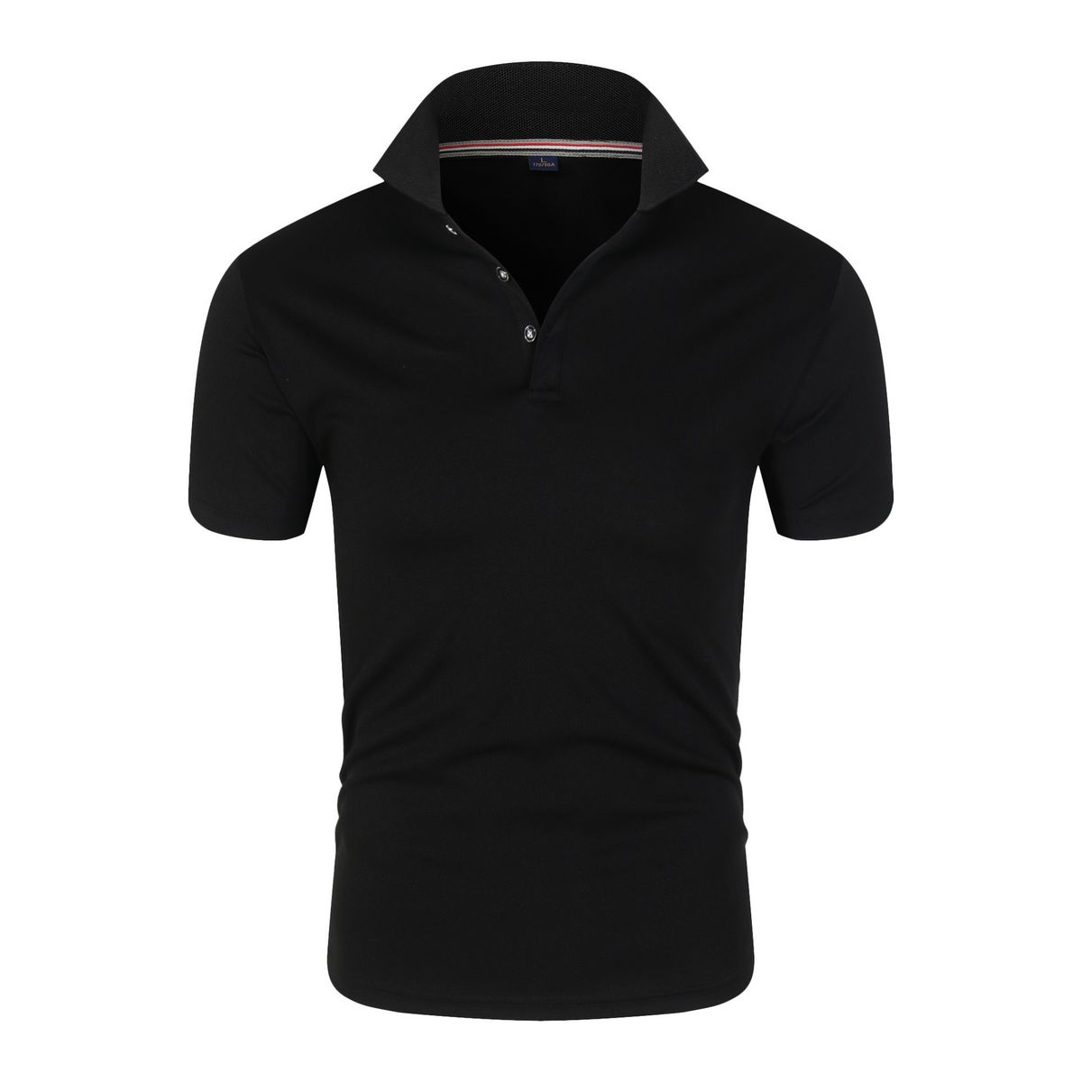 2026 Polo Shirt - Men's Summer Oversized Crew-neck Shirt - Simple Plain Solid-colored Top_viptrois.com