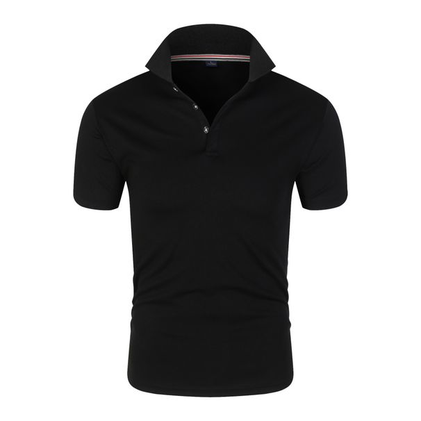 2026 Polo Shirt - Men's Summer Oversized Crew-neck Shirt - Simple Plain Solid-colored Top_viptrois.com
