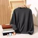 Men's & Women's Thermal Long Sleeve T-Shirt – Winter Warm Fleece Lined Casual Round Neck Top (Multiple Colors & Sizes)_viptrois.com