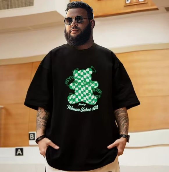 Plus Size Oversized T-Shirt - National Trend Graphic Tee | Couple Matching Streetwear_viptrois.com