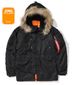 Duck Down Parka Windproof Waterproof Winter Coat With Hood, Warm Thermal Jacket For Extreme Cold Weather (-30°C To -15°C), Military Green/Black/Navy_viptrois.com