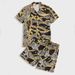 Men's Clothing Hawaiian Shirt Short Sleeve Men's Seaside Vacation Summer Loose Beach Wear 3D Digital Printing Shirt Suit_viptrois.com