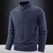 Premium Fleece Zip-Up Jacket For Men & Women - Thermal Lined Windproof Outdoor Pullover With Stand Collar - Autumn Winter Casual Streetwear_viptrois.com