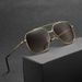 Fashion Men Sunglasses Pilot Classic Driving Sunglasses Metal Frame Mirror Leisure Fishing Business Men/Women Eyeglassuv400_viptrois.com