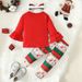 Kids’ Clothing Baby Girl Christmas Holiday Suit_viptrois.com