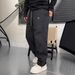 Double-Layer Fleece-Lined Winter Pants – Windproof Thermal Workwear Joggers For Men & Women (Black/Grey/Army Green)_viptrois.com
