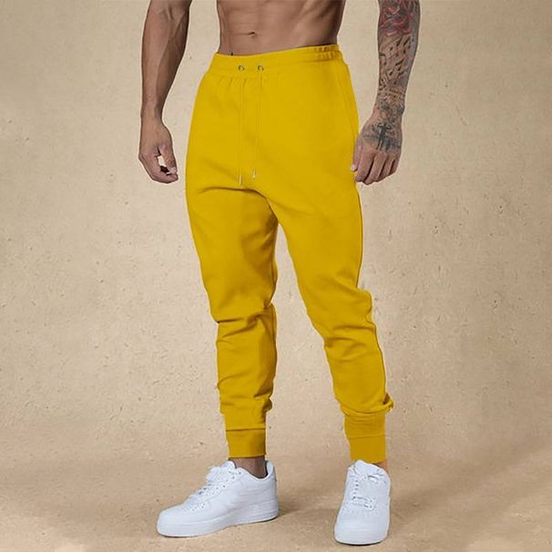 Men's Clothing Sports Pants Men's Wear Cuffed Fitness Trousers Casual Sweatpants Men_viptrois.com
