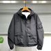 Men's Clothing Spring New Hooded Jacket Men's Workwear Large Pocket Solid Color Jacket Casual Loose Outdoor Jacket_viptrois.com