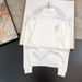 Tendy Band Autumn Winte New Chest Emboidey Classic Lette Patten Men's Casual Business Wam Knit Tutleneck_viptrois.com
