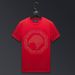 Hot diamond Eagle trendy brand men's summer short-sleeved T-shirt men's ice-sleeved mercerized cotton T-shirt men's 2024 new style_viptrois.com