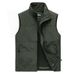 Men's Clothing Lightweight Sleeveless Vest, Casual & Outdoor Wear, Breathable Quick-Dry Fabric, Multiple Pockets, Plus Size Options_viptrois.com
